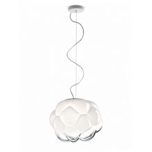 Cloudy lampa wisząca 1x150W E27 230V biała